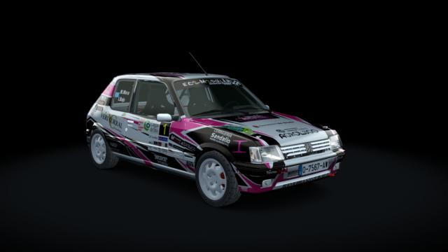 Peugeot 205 GTI gr A для Assetto Corsa