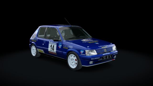 Peugeot 205 GTI gr A для Assetto Corsa