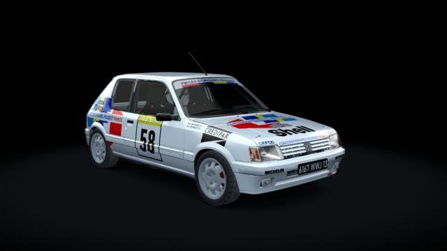 Peugeot 205 GTI gr A для Assetto Corsa