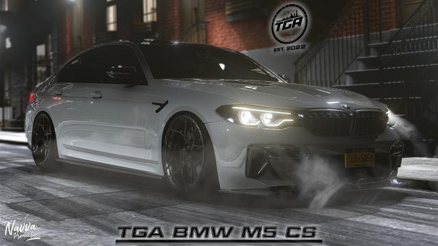 BMW F90 M5 CS Akrapovic | TGA x NAVVA