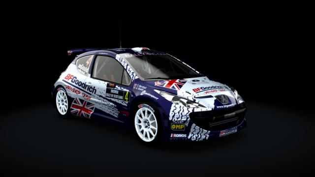 Peugeot 207 S2000 TARMAC for Assetto Corsa