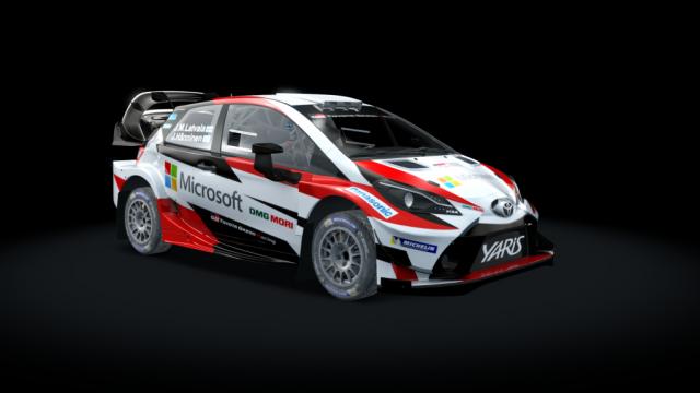 Toyota Yaris 2017 WRC Gravel для Assetto Corsa