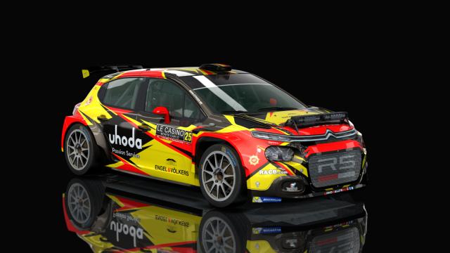 R5 Citroen C3 для Assetto Corsa