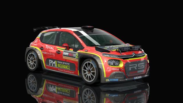 R5 Citroen C3 для Assetto Corsa