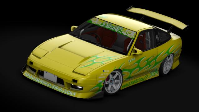 Nissan 180sx Uras Type 4 for Assetto Corsa