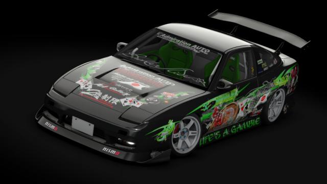 Nissan 180sx Uras Type 4 for Assetto Corsa