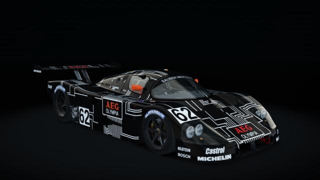 Mercedes-Benz C9 1989 LM для Assetto Corsa