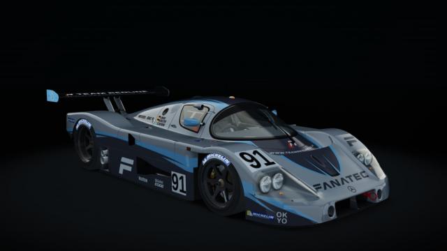 Mercedes-Benz C9 1989 LM для Assetto Corsa
