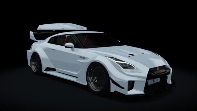 Nissan GT-R Liberty Walk Silhouette Roofbox для Assetto Corsa