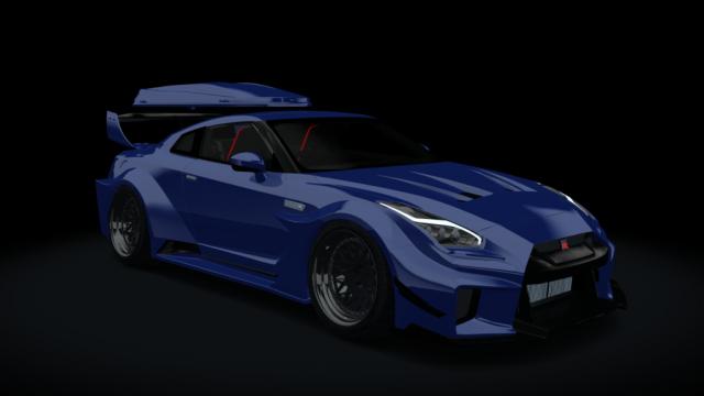 Nissan GT-R Liberty Walk Silhouette Roofbox