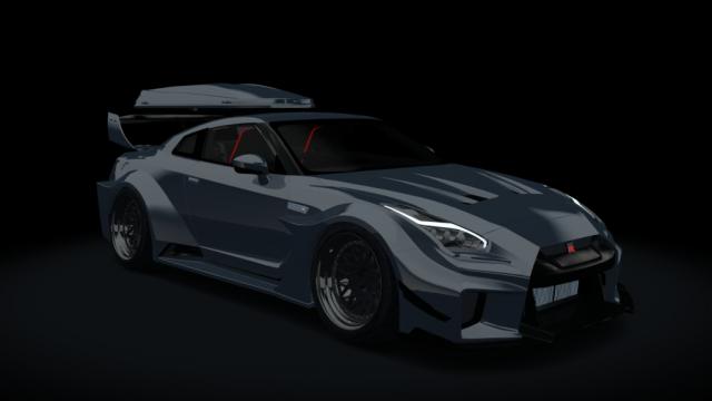 Nissan GT-R Liberty Walk Silhouette Roofbox для Assetto Corsa