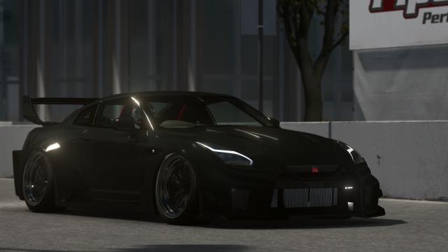 Nissan GT-R Liberty Walk Silhouette Roofbox для Assetto Corsa
