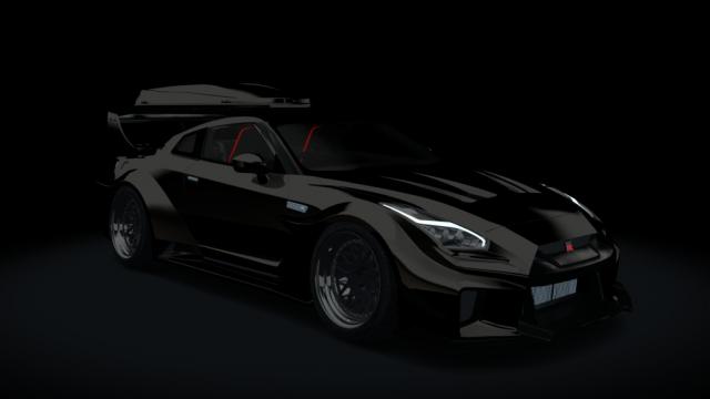 Nissan GT-R Liberty Walk Silhouette Roofbox для Assetto Corsa
