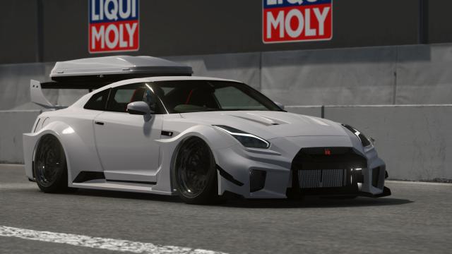 Nissan GT-R Liberty Walk Silhouette Roofbox для Assetto Corsa