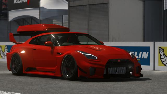 Nissan GT-R Liberty Walk Silhouette Roofbox для Assetto Corsa