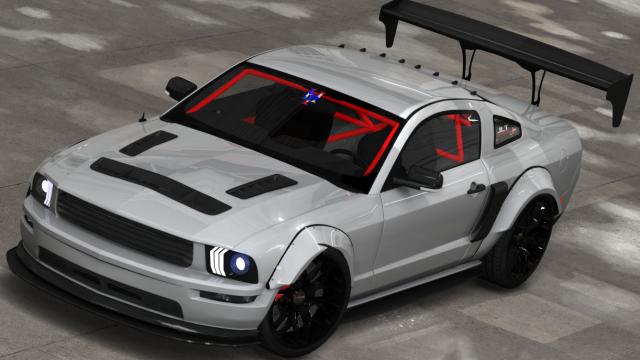 EU3 Mustang GT 3V Drift