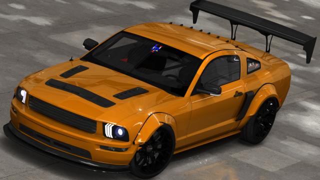 EU3 Mustang GT 3V Drift для Assetto Corsa