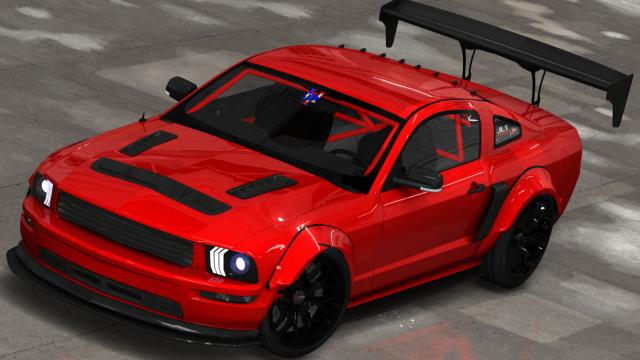 EU3 Mustang GT 3V Drift для Assetto Corsa