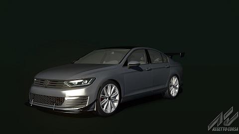 Volkswagen Passat B8 2.0 TSI для Assetto Corsa