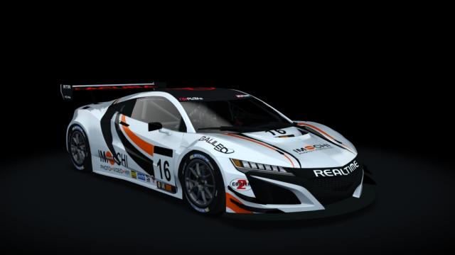 Acura NSX GT3 для Assetto Corsa