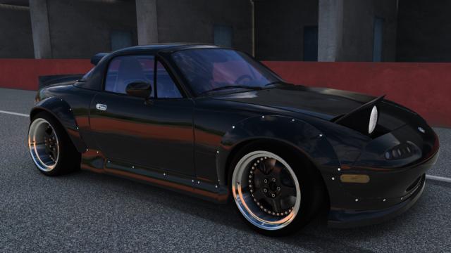Mazda Miata Rocket Bunny Drift TIResArpi для Assetto Corsa