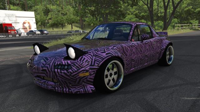 Mazda Miata Rocket Bunny Drift TIResArpi для Assetto Corsa