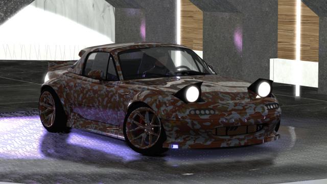 Mazda Miata Rocket Bunny Drift TIResArpi для Assetto Corsa