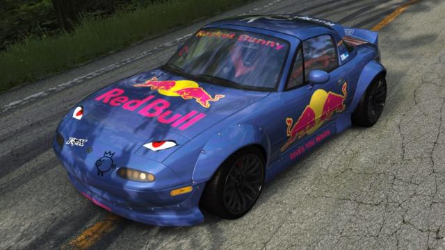 Mazda Miata Rocket Bunny Drift TIResArpi для Assetto Corsa