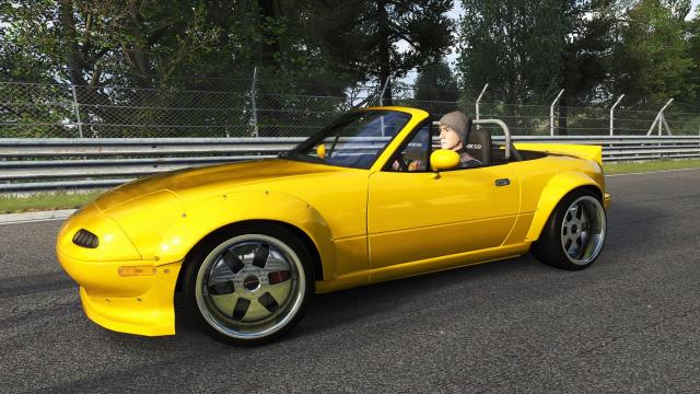 Mazda Miata Rocket Bunny Drift TIResArpi для Assetto Corsa