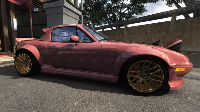 Mazda Miata Rocket Bunny Drift TIResArpi для Assetto Corsa