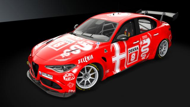 Alfa Romeo Giulia GT4 ft. Koldo83 для Assetto Corsa