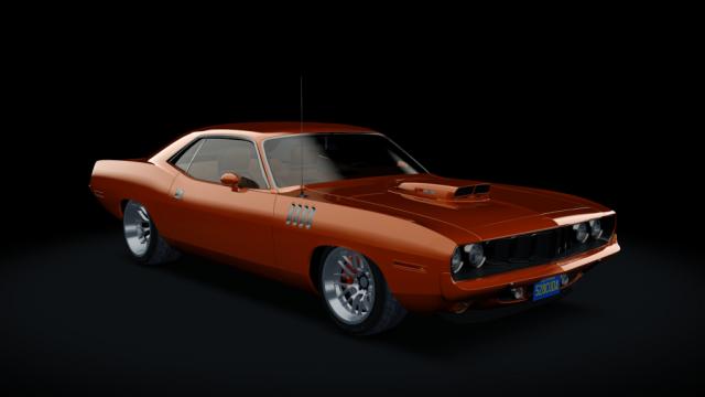 Plymouth Barracuda 528HEMI для Assetto Corsa