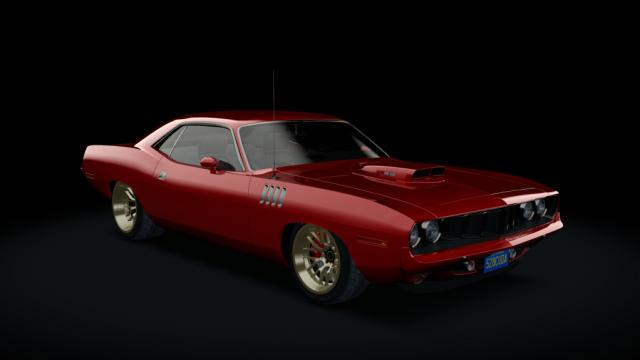 Plymouth Barracuda 528HEMI для Assetto Corsa