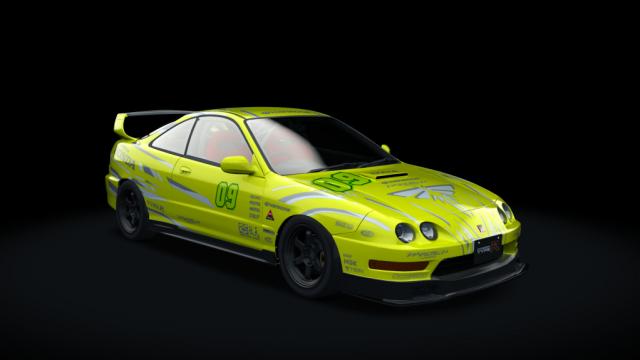 Honda Integra Type-R (DC2) P6•K20Attack для Assetto Corsa