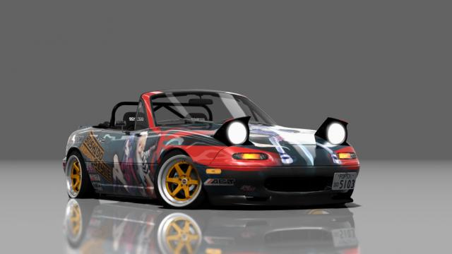 Mazda miata street Madz для Assetto Corsa