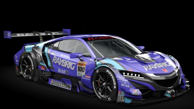 NSX Super GT 500 для Assetto Corsa