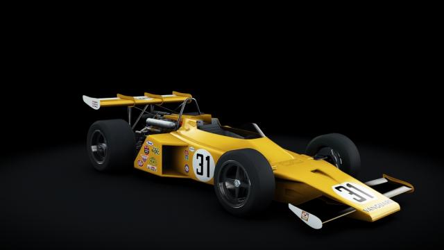 Mclaren M16B 1972 для Assetto Corsa