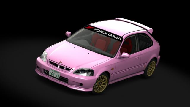 Honda Civic Type R (EK9) Turbo VER. 2 для Assetto Corsa