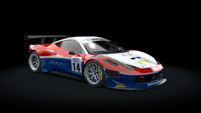 Ferrari 458 Italia GT3 2011 for Assetto Corsa