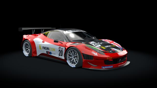 Ferrari 458 Italia GT3 2011 for Assetto Corsa