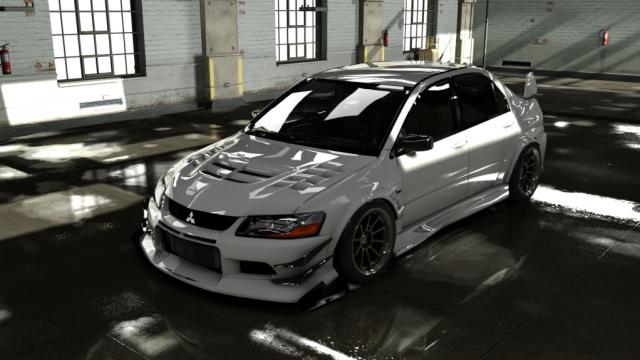 Mitsubishi Evo Hellspec for Assetto Corsa