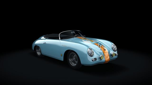 Porsche 356 A Speedster Race Car для Assetto Corsa
