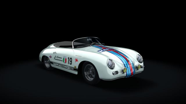 Porsche 356 A Speedster Race Car для Assetto Corsa