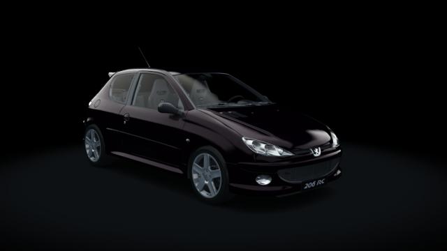Peugeot 206 RC 2004 for Assetto Corsa