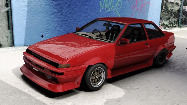 BDB Toyota AE86 Coupe for Assetto Corsa