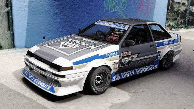 BDB Toyota AE86 Coupe for Assetto Corsa