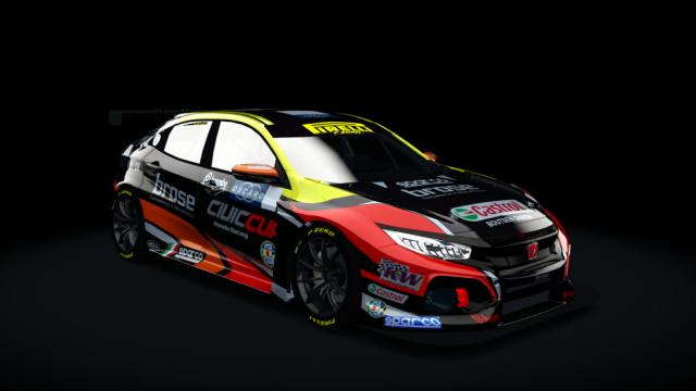 BTCC Honda Civic Type R FK8 для Assetto Corsa