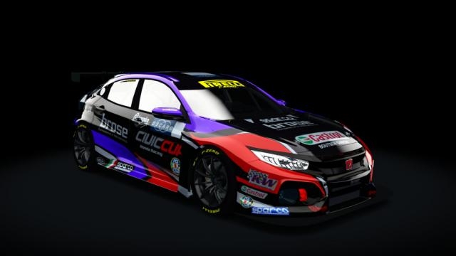 BTCC Honda Civic Type R FK8 для Assetto Corsa