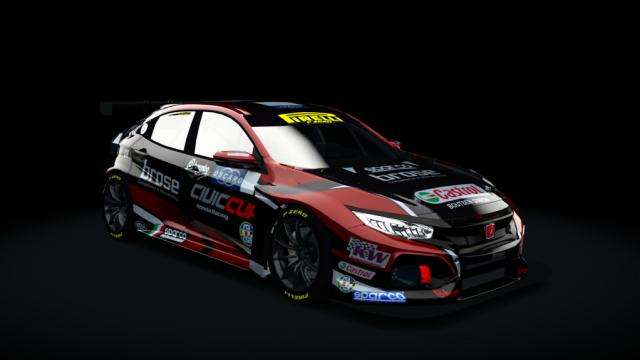 BTCC Honda Civic Type R FK8 для Assetto Corsa