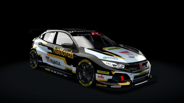 BTCC Honda Civic Type R FK8 для Assetto Corsa